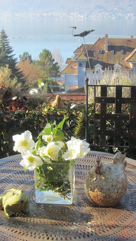 Villa Le Lac Cottage Au Bord Du Lac D'Annecy - Chambre Chez L'Habitant - Les Terrasses Du Lac ヴェリエ・デュ・ラック エクステリア 写真